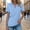 Light Blue, variant on Women Short Sleeve Shirts V Neck Summer Tops Casual Work Basic Tees Tops Long Sleeve Cheer Shirt Casual Shirts for Women Summer Women T Shirts Long Sleeves Dry Wick Tee Women Spandex Tee Women's