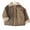 Brown, variant on Godderr Toddler kids Boys Winter Jacket for Newborn Fleece Cotton Coat Warm Outwear Long Sleeve Outwear for 12M-9Y
