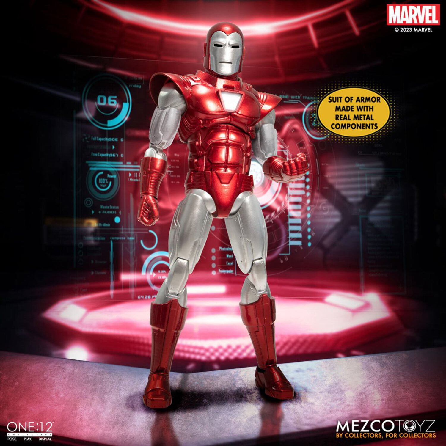 Iron Man: Silver Centurion Edition One:12 Action Figure