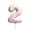 Number 2, variant on Birthday Number Number Cake Toppers Decoration Numeral Cake for Birthday Anniversary Party