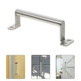thumbnail image 3 of Stainless Steel Furniture Handles with Modern Design for Home Use Silver 7.87 Inches, 3 of 8