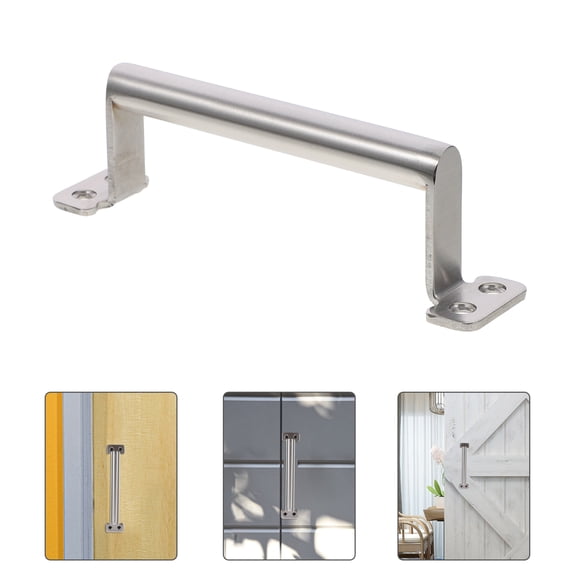 BESTOYARD Smooth Rounded Stainless Steel Cabinet Pull Handles for Home Furniture Use