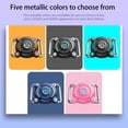 thumbnail image 5 of SENHAWK 2 Pack IPX8 Waterproof AirTag Dog Collar Holder, 4-Screw Lock Removable Metal Loop Case, Compatible with Apple AirTag, Fits 1.2" Collars for Dog Cat, 5 of 9