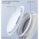 thumbnail image 4 of Miroir grossissant double face 1X 5X avec éclairage LED et poignée pliable, miroir de courtoisie pour dortoir, chambre, salle de bain, voyage, blanc, 4 of 4