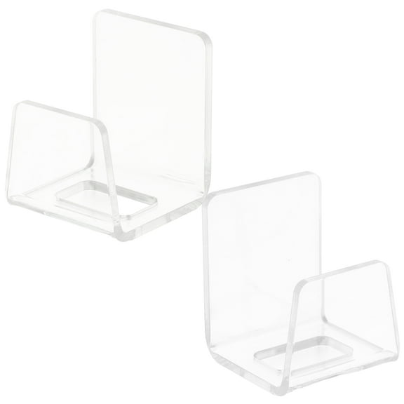 Hemoton 2 Pcs Multipurpose Kitchen Sink Dishcloths Rack Acrylic Sponge Holder For Kitchen And Bathroom Easy Installation Dish Sponge And Sink Organizer