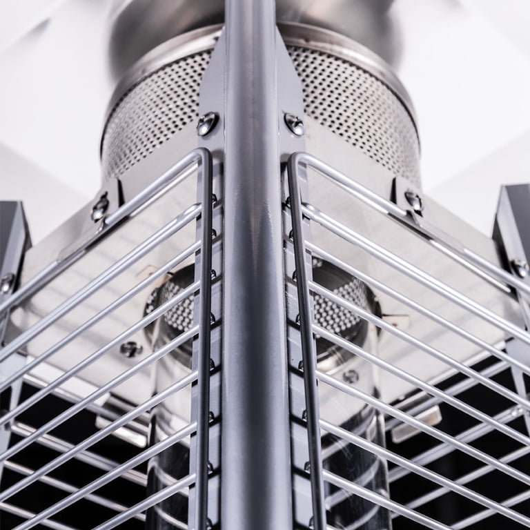 Legacy Heating Freestanding Black Propane Patio Heater