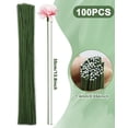 thumbnail image 2 of Tallos de alambre floral FIVEIZERO calibre 18, 35 cm, verdes, 100 piezas, 2 of 7