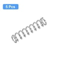thumbnail image 3 of Unique Bargains Compression Spring, 5 Pack 304 Stainless Steel, 7mm OD, 1mm Wire, 30mm Length, 3 of 6