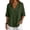 Blackish Green, variant on Womens Blouses Spring Tops V Neck Short Sleeve Tops Business Casual Dressy Blouses Basic Tees for Women Beige,L