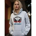 thumbnail image 2 of American Mama Oldschool Hoodie Women -Image by Shutterstock, Female Medium, 2 of 4