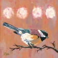 thumbnail image 2 of Reeves, Molly 20x20 Gold Ornate Wood Framed with Double Matting Museum Art Print Titled - Delight Chickadee, 2 of 4