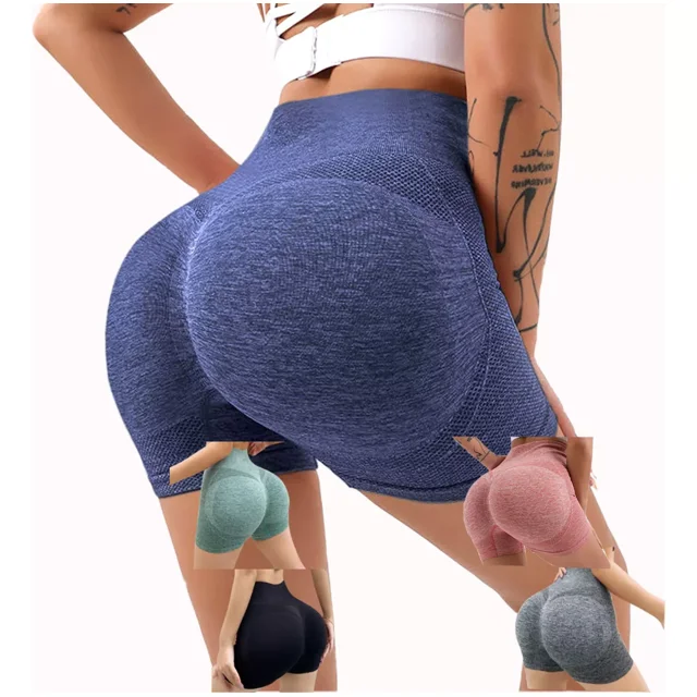 5pz Shorts Licra Deportivo Mujer Sexy Short Yoga Gym Correr