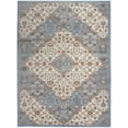 thumbnail image 3 of Nourison Elation Persian Ivory Blue 5'3" x 7'3" Area Rug, (5x7), 3 of 9