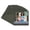 Earthen Gray, variant on Harbor Gray Picture Frame Mat for 16x16 Frames - Fits 12x12 Photos - 1 Mat