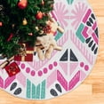 thumbnail image 5 of FMSHPON Aztec Style Stripes Xmas Christmas Tree Skirt Stand Mat for Holiday Party Decoration Indoor Outdoor 36 inches, 5 of 6