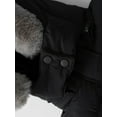 thumbnail image 5 of KVE Women's Plus Size Hooded Warm Winter Coat Quilted Thicken Puffer Jacket with Removable Hood Black 3X, 5 of 9
