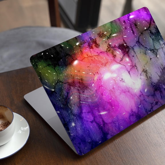 DesignSkinz Warped Neon Color-Splosion Full-Body Skin Decal Wrap Cover for MacBook 12" Retina (A1534)