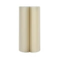 thumbnail image 3 of Tachiuwa Cylinder Pedestal Stand Cylindrical Display Stand Round Wedding Pillar Paper Columns for Banquets Cake Table Stand Background Height 20cm, 3 of 10