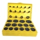 thumbnail image 3 of Juego surtido de juntas tóricas de goma universales, 30 tamaños diferentes, reemplazo flexible para automóviles, con junta de sellado de caja Caja Amarilla 366uds, 3 of 8