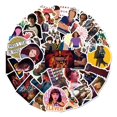 thumbnail image 1 of 50 Uds serie Tv Stranger Things 4 pegatinas Laptop taza de agua decoración impermeable Diy pegatinas, 11 Feliz Sencillez, 1 of 3
