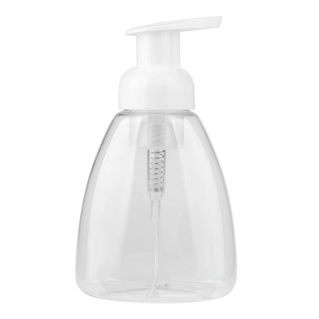 Glass & Bottle Dispenser for Foaming Liquid 250ml Modern Shampoo Soap Bottle Foam Container for Home Use