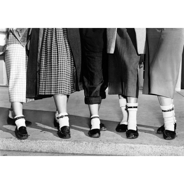 Bobby Socks History (24 x 18)