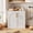 White, variant on BGTREND Bread Box With Arched Door for Kitchen Countertop, Spacious Bamboo Corner Bread Storage Container, Under Cabinet Organizer(Black,Small)