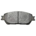 thumbnail image 4 of TRQ Front & Rear Semi-Metallic Disc Brake Pad Kit Set for Toyota Lexus New BFA20149 Fits select: 2004-2008 TOYOTA CAMRY SOLARA, 2005 TOYOTA CAMRY LE/XLE/SE, 4 of 4