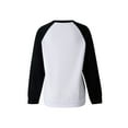 thumbnail image 4 of VISgogo Mujer Primavera Otoño Casual Pullover Manga Larga O Cuello Deer Print Patchwork Sudadera VISgogo moda, 4 of 9