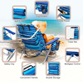 thumbnail image 7 of BOSSIN Backpack Beach Chairs for Adults,Portable Folding Camping Chair with Cup Holder & Towel Rack, 7 of 7