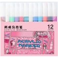 thumbnail image 4 of HELIAHO Large Capacity Acrylic Marker Pen Creative DIY Hand Drawn Quick Drying Ink Acrylic Pen Set-36 colors CJ911-86604, 4 of 6