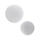 thumbnail image 2 of 2 bolas de espuma blanca, bolas de espuma para manualidades, bolas de poliestireno, decoración para manualidades 15cm 25cm, 2 of 9