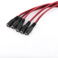 thumbnail image 1 of 10PCS 12V CCTV Security Camera DC Power Pigtail, 11inch Length, Polarity Indicator, Simple Power Connectivity, Coaxial Connector 2.1mm 5.5mm, 1 of 8