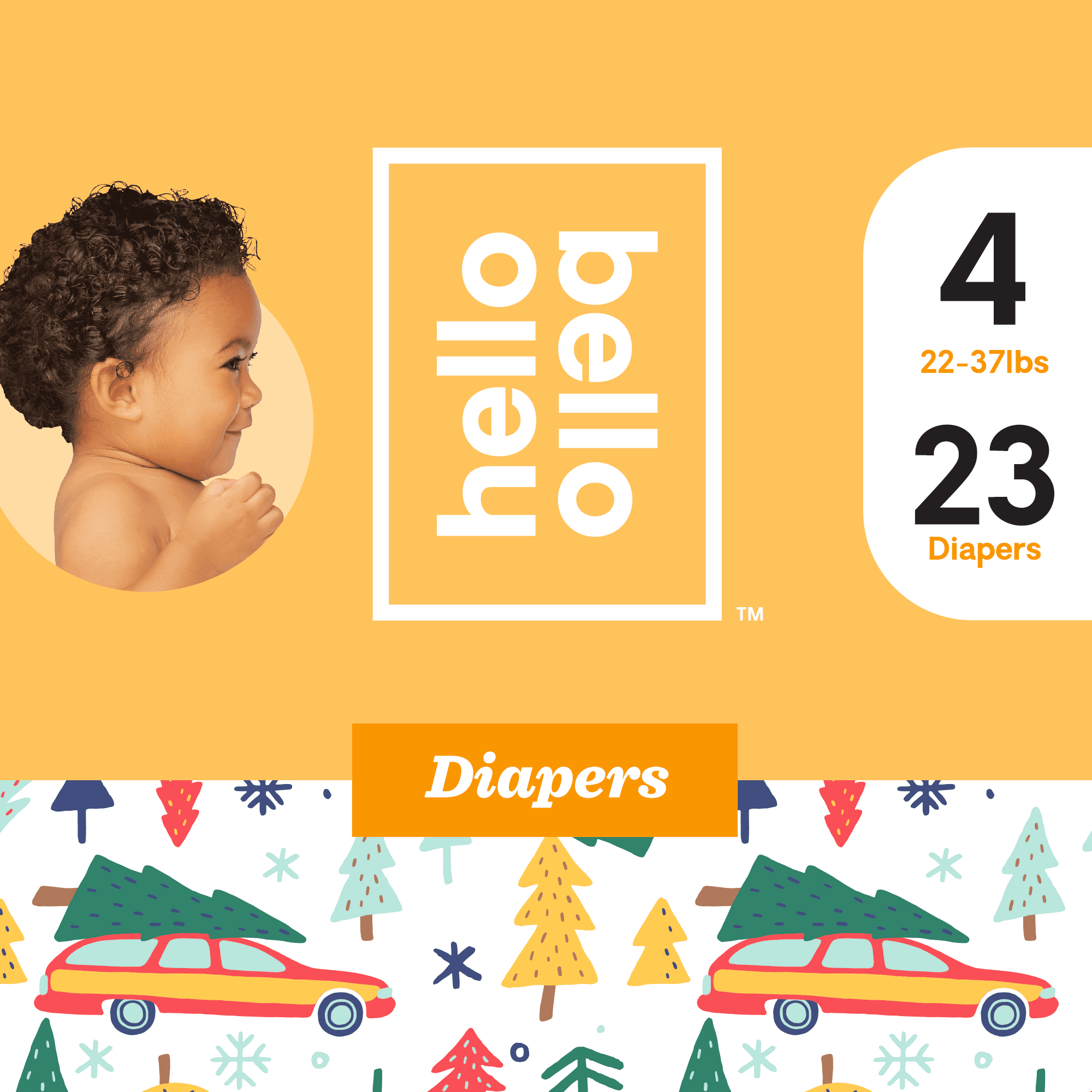 Hello Bello Diapers Evergreen Dreams Size 4 (23ct)