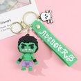 thumbnail image 1 of LLavero de superhéroe de Marvel, colgante de silicona de Los Vengadores, Thanos, figura de Disney, soporte para llaves de coche, accesorios para regalo qiuyongming unisex, 1 of 2