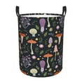 thumbnail image 2 of Uemuo Mushrooms Pattern Circular Laundry Hamper Basket with handles,Collapsible laundry basket,Large capacity laundry hamper,Laundry Organizer-Small, 2 of 8