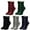 5 Color, variant on Holzlrgus Lace Slouch Socks Women, Cotton Crew Socks, Frilly Ruffle Boot Socks 5 Pairs