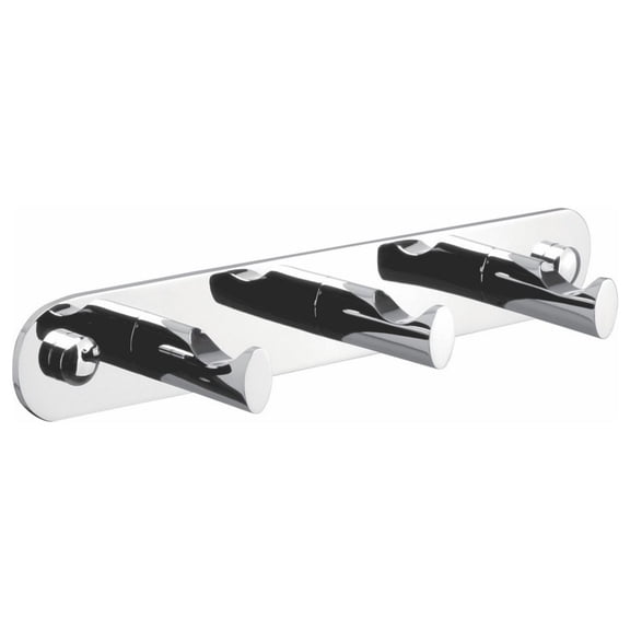 Aqua Rondo by KubeBath Robe Hook With 3 Hooks