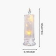 thumbnail image 3 of MERILER Starlight Simulation Electronic Candle Light - Battery-Powered, Romantic Decorative Night Light for Bedroom, Bedside, and Home Décor, 3 of 6