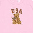 thumbnail image 3 of Inktastic USA Teddy Bear Baby Sweatshirt, 3 of 4