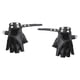 thumbnail image 1 of Guantes de cuero gótico punk PU de rendimiento Remaches Cinturón sin s Broche negro Yuyangstore Guantes de mujer, 1 of 6