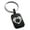 Black, variant on Stainless Steel Camera Shutter Heart Engraved Small Rectangle Dog Tag Charm Keychain Keyring