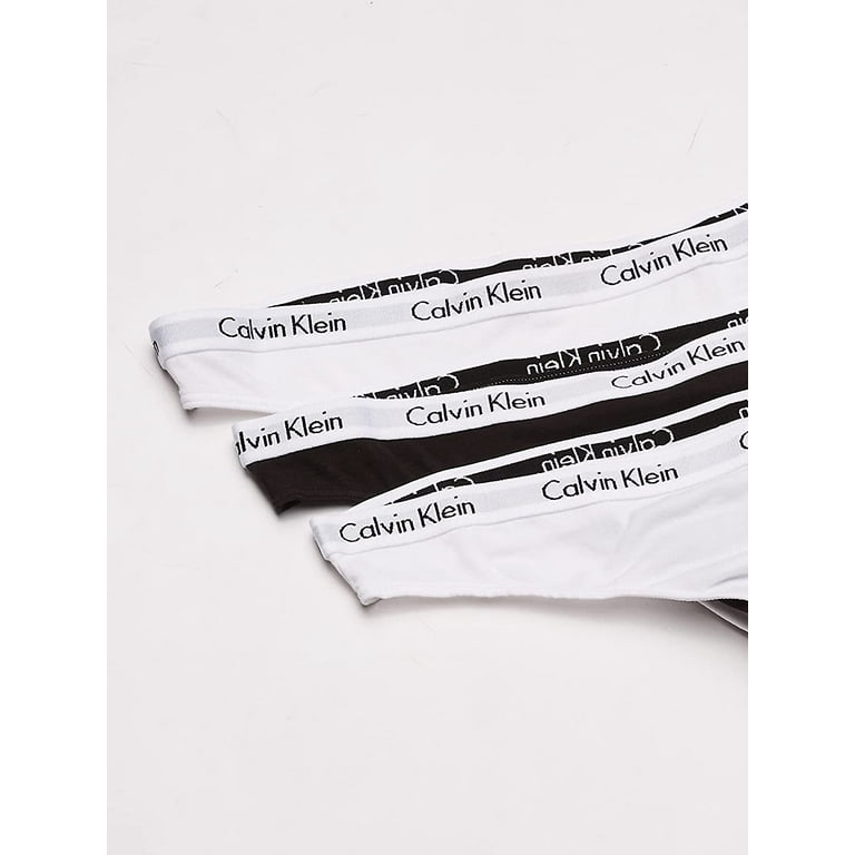 Calvin Klein Women's Carousel Logo Cotton Thong Panty 
