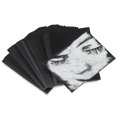 thumbnail image 2 of Scratch-Art Scratch Board Artists Trading Cards, Traditional Black, Pack of 52, 2 of 2