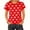 Red, variant on Busydd Womens T Shirts Fashion Love Heart Print Valentine's Day T Shirts for Women Casual Short Sleeve Round Neck Couple Summer Tops
