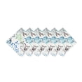thumbnail image 2 of Crescent Bay Reversible Nautical Beach Cloth Napkin Set of 6, 2 of 4