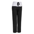 thumbnail image 1 of Pantalones Palazzo de cinturo para Mujer Leggings de Pierna con Cordón Ajustable 2XL, 1 of 9