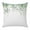 White Sage Green Light Green, variant on Eucalyptus Leaves Pillow Covers 18x18 Inch, Spring Summer Watercolor Botanical Linen Pillowcase with Invisible Zipper, Decorative Throw Pillow Covers Cushion Case for Couch Sofa Bed Living Room