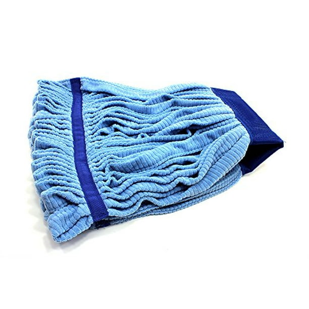 Microfiber Tube Mop Large Commercial Wet Mop Head Refill Dries