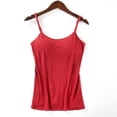 thumbnail image 1 of Sujetador informal suave con relleno para mujer, camiseta sin mangas, camiseta de tirantes finos para mujer, camisola femenina con sujetador integrado WD.WDQZL Cocina, 1 of 5